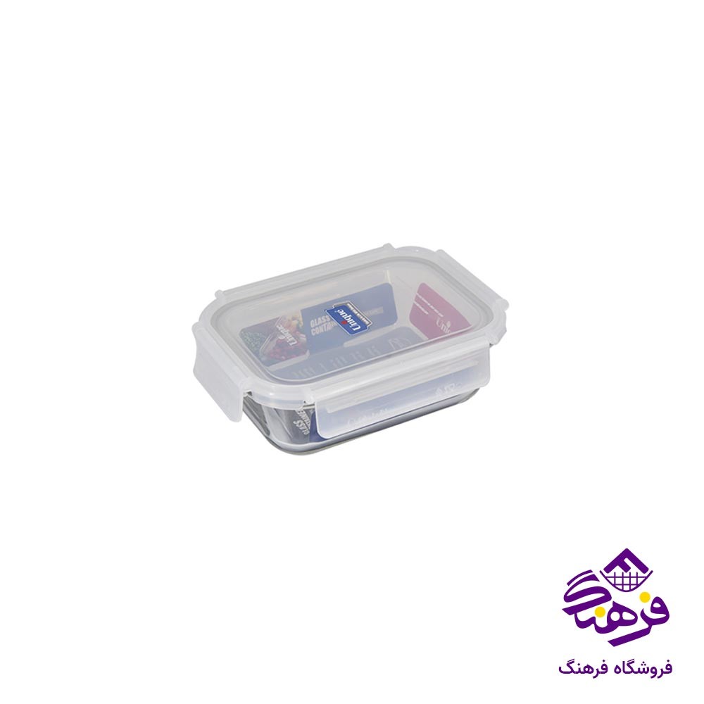 ظرف غذا مستطیل کوچک یونیک 1411