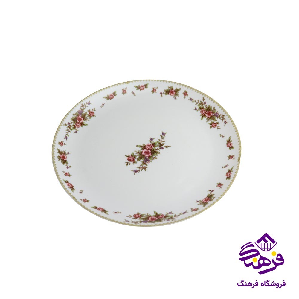 برنج خوری گلدن اپال مدل رز مدرن (6 عددی)