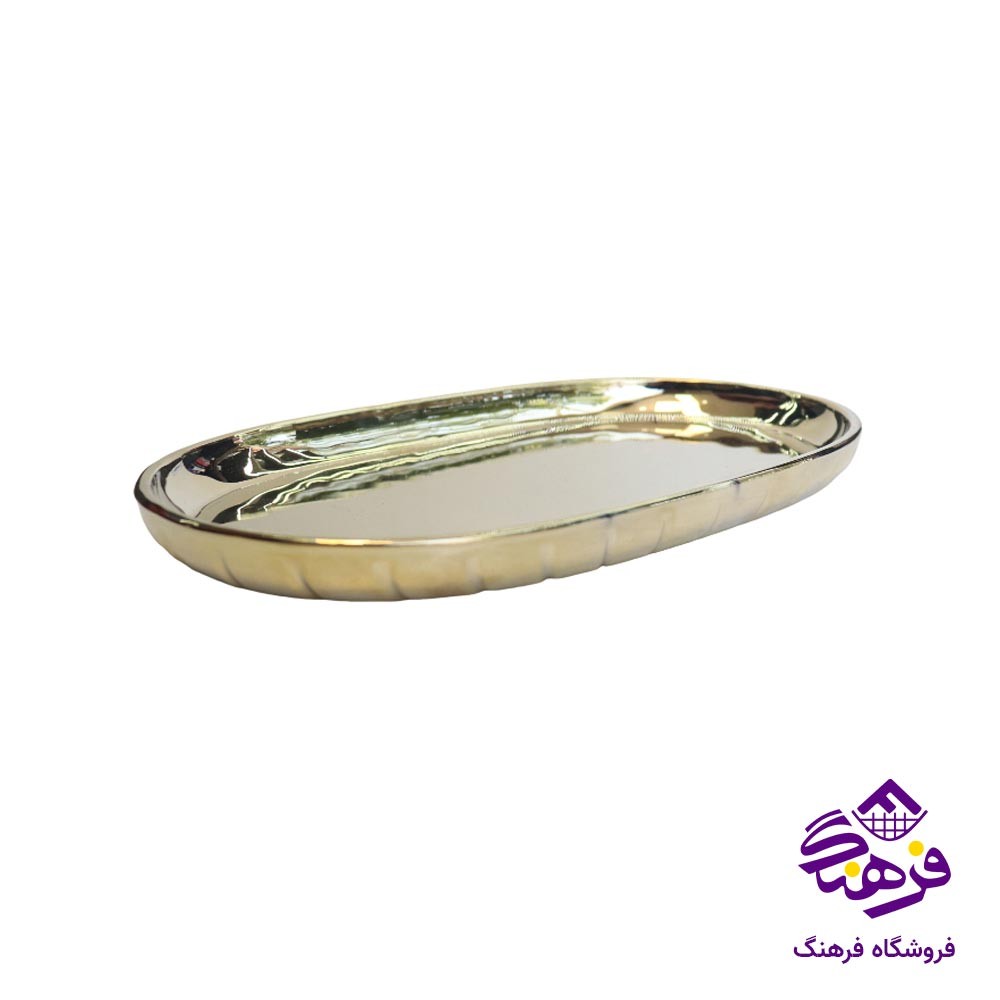 دیس بیضی بلور کاوه مدل سلنا 28