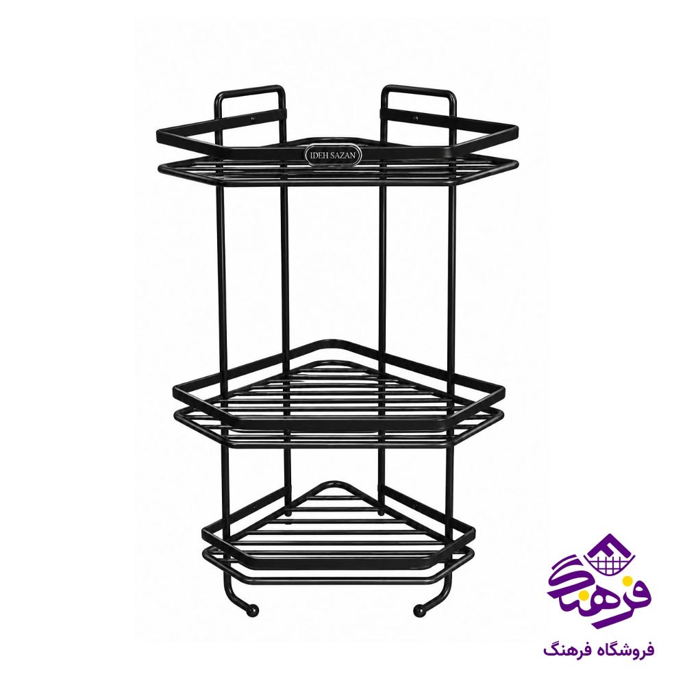 استند حمام ایده سازان مدل الماس استاتیک 2 طبقه S206