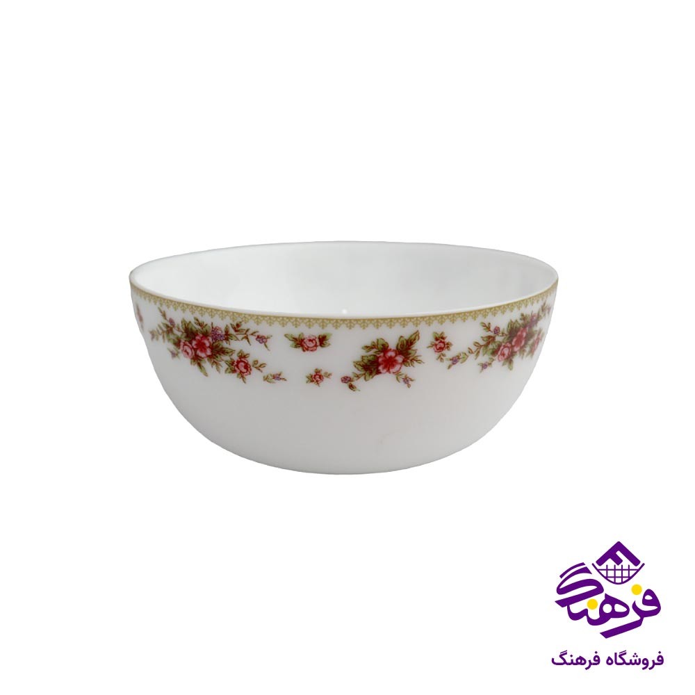 کاسه ابگوشت گلدن اپال مدل دیوالی رز مدرن (6 عددی)