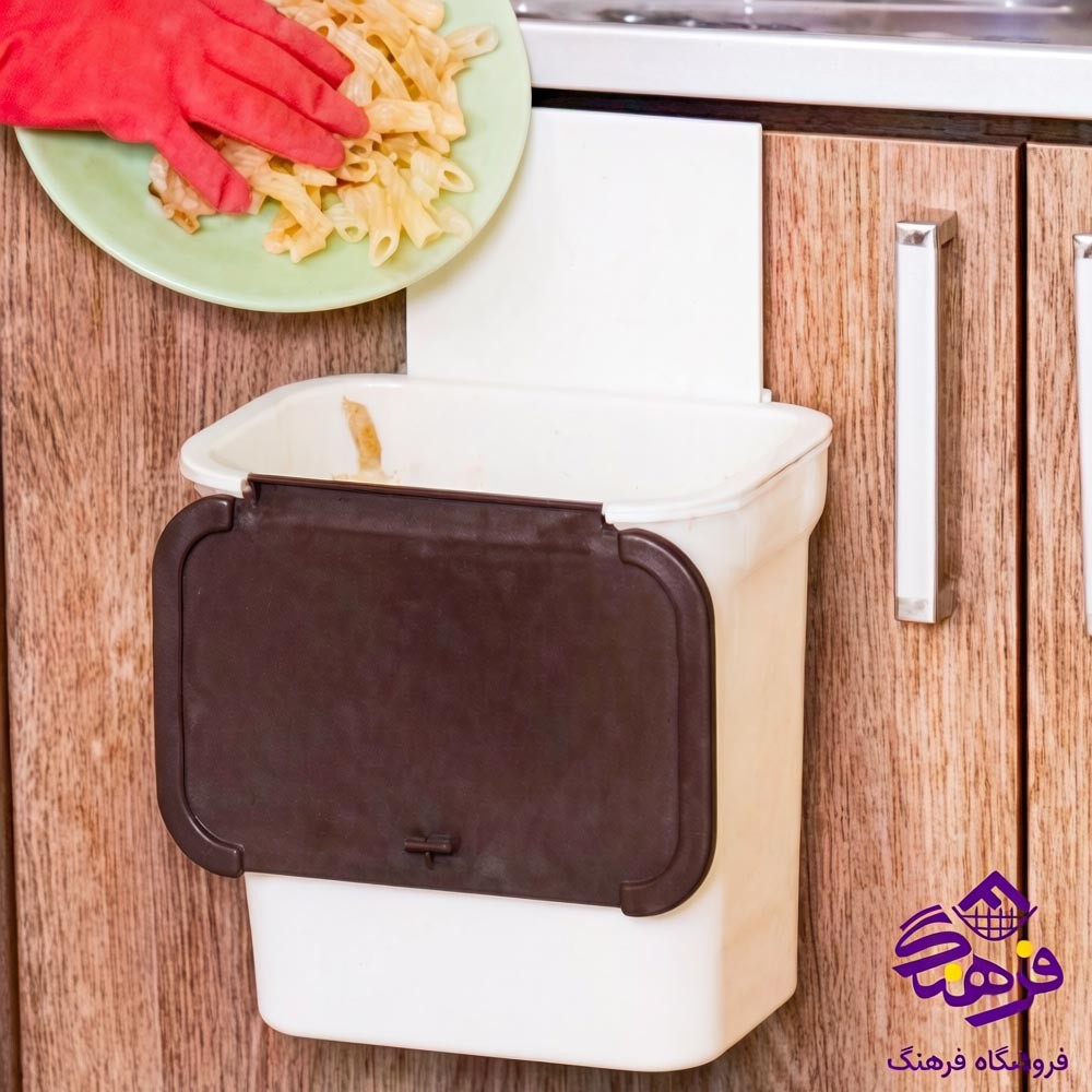 سطل بزرگ پدال دار کابینتی هومکت مدل الیس 2447