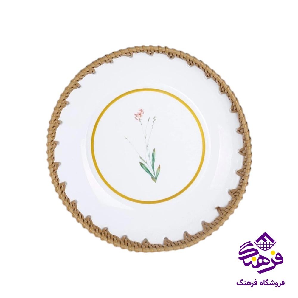 سینی گرد زیباسازان مدل سمفونی سایز 3 کد 51258