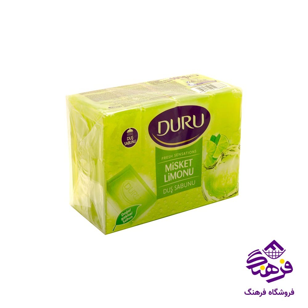 صابون حمام شفاف دورو لیمو 150 گرمی (4 عددی)