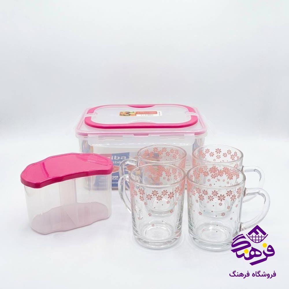 سرویس چای خوری زیباسازان مدل یونی باکس (4 نفره) 35290