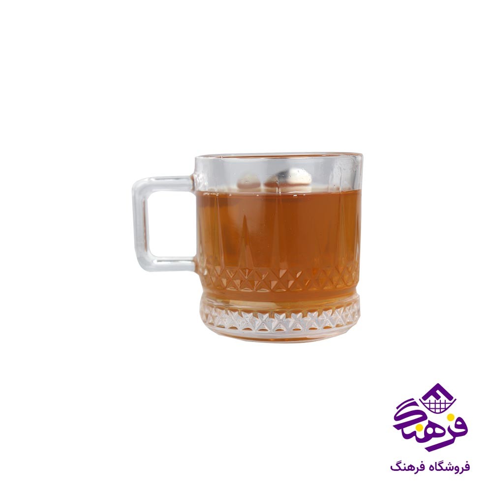 نیم لیوان 230 میلی لیتر سیتی استار مدل چین خشتی 0627