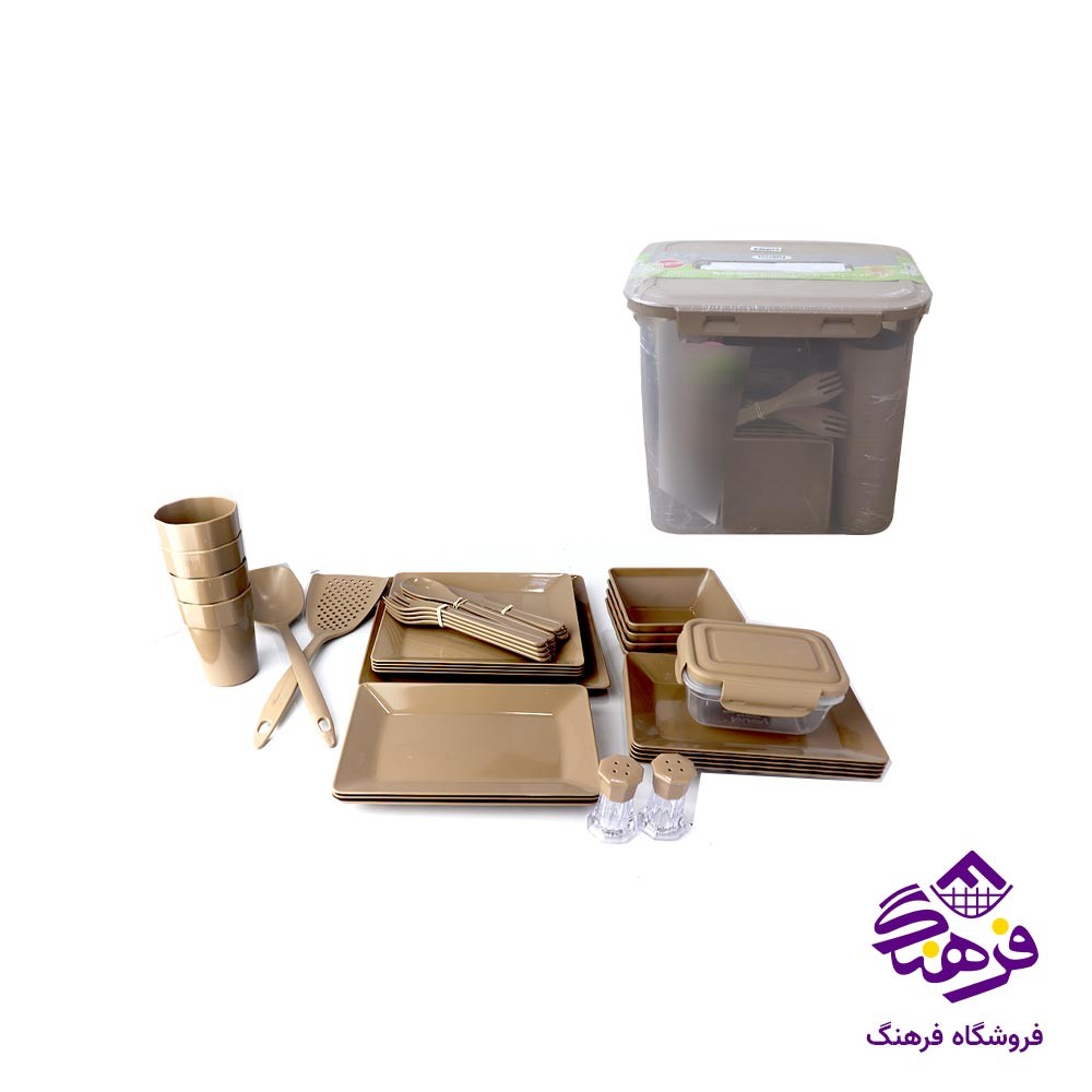 سرویس مسافرتی 40 پارچه لاولی 4 نفره