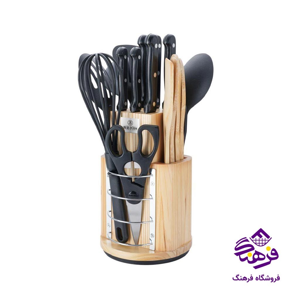 ست کارد و ساطور 17 پارچه برلينتون KWB 22