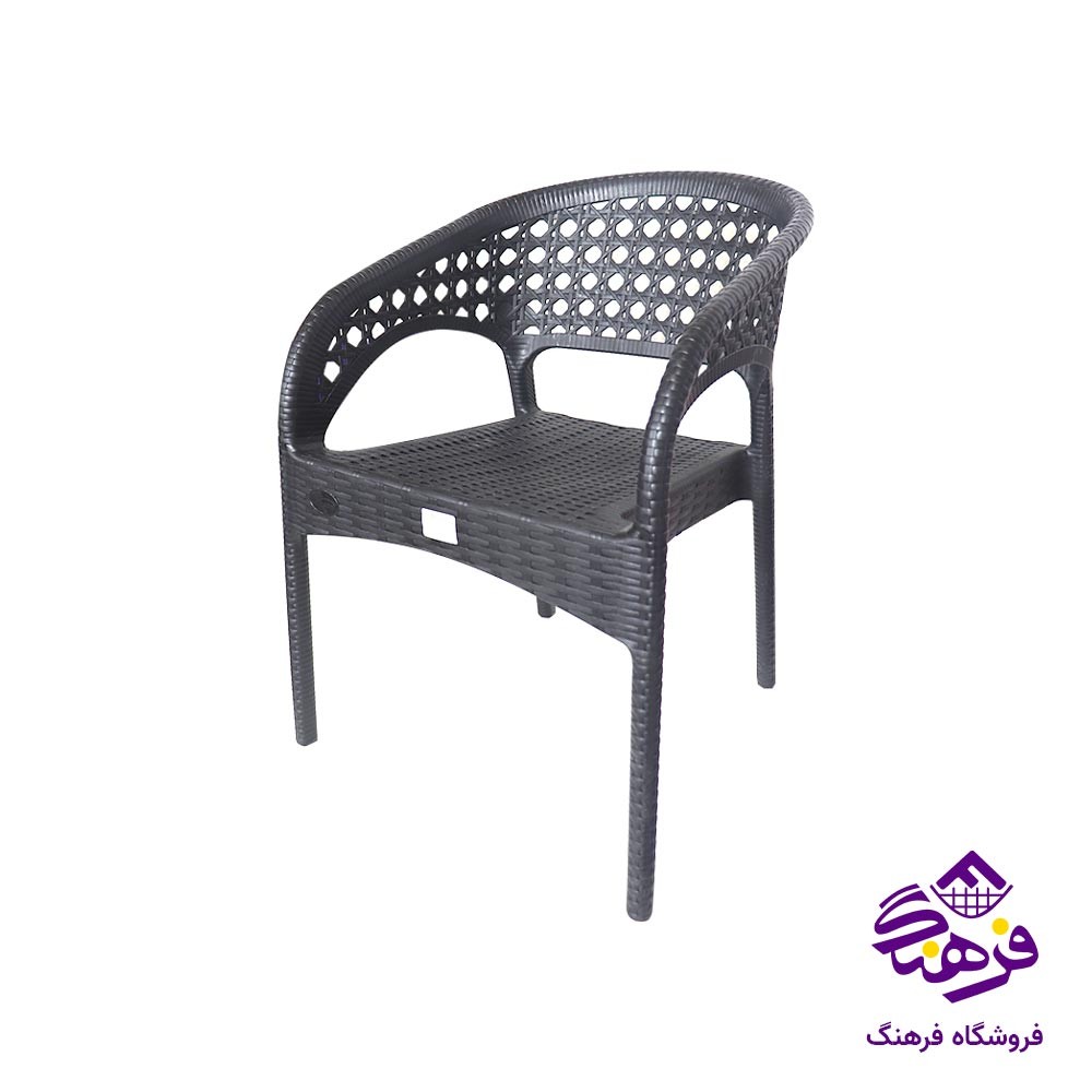 صندلی دسته دار ناصر مدل حصیر بافت 933