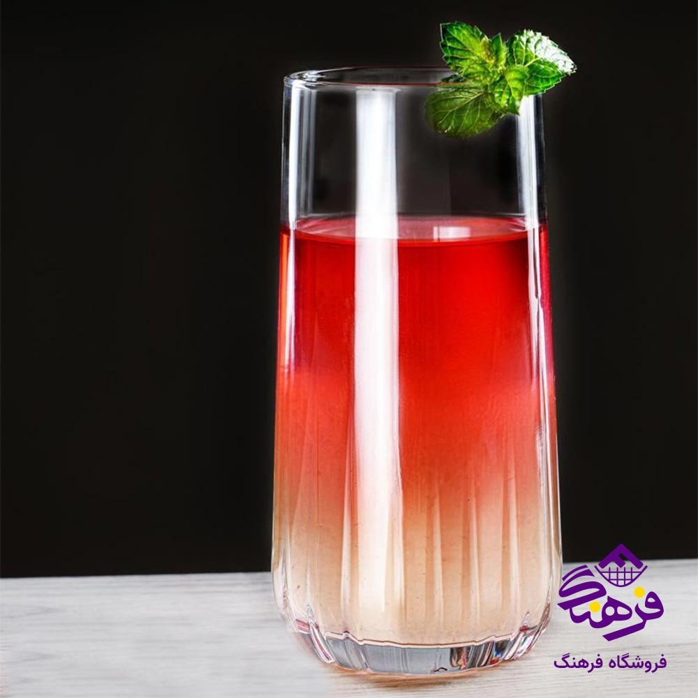  لیوان بلورکاوه مدل مرلین380 (6عددی)