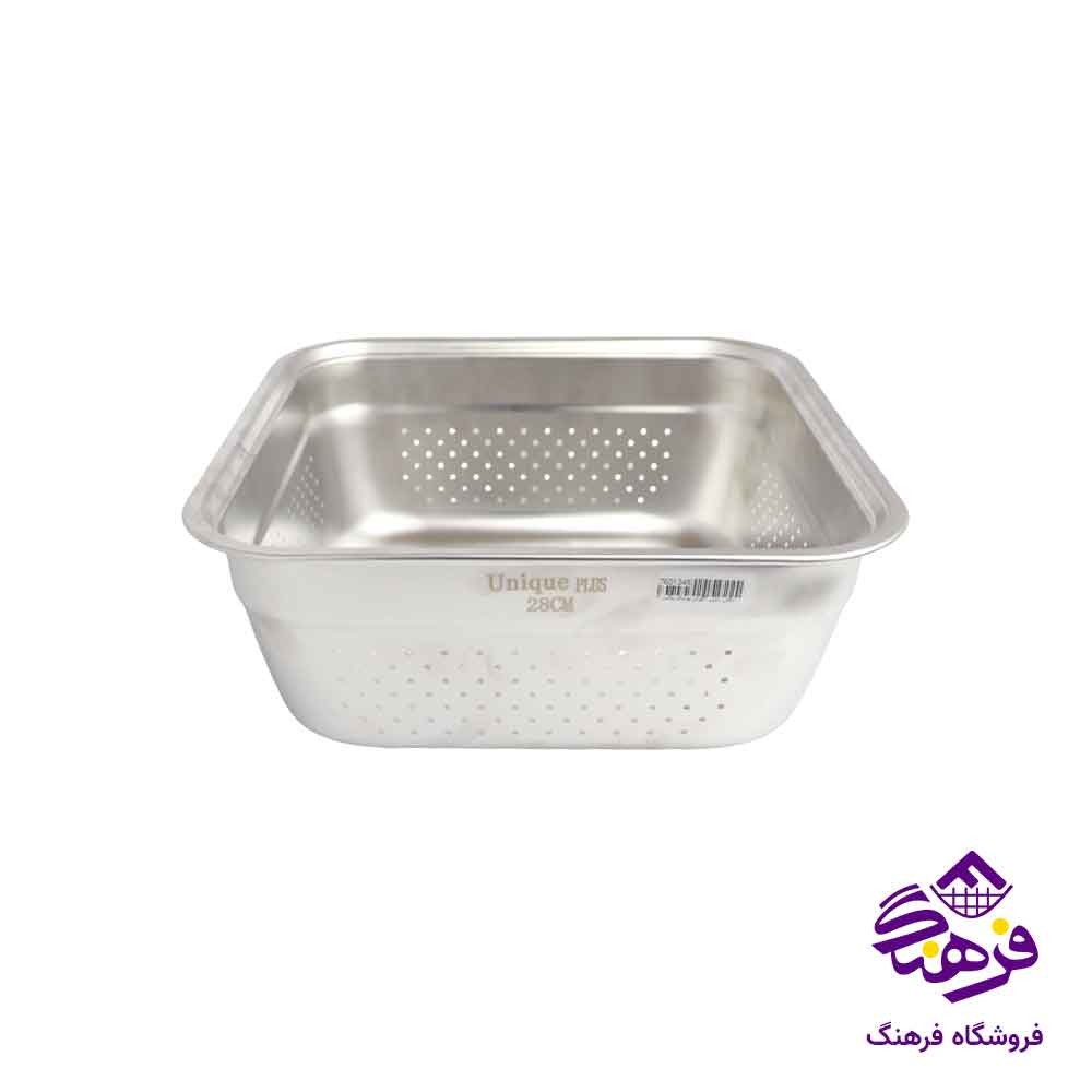 ابکش استیل 4 گوش یونیک پلاس 28