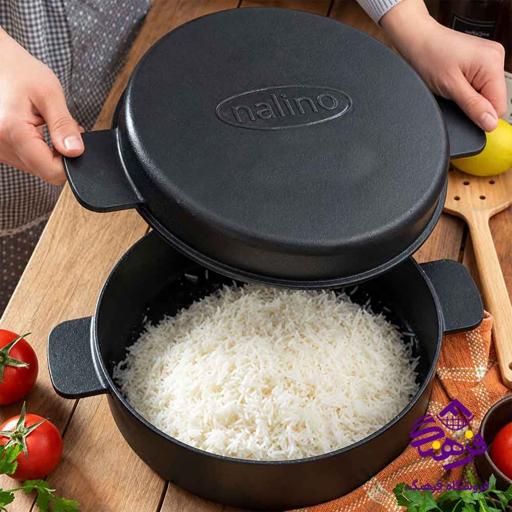 تابه چدن نالینو مدل Hugo سایز 26 کد 1170