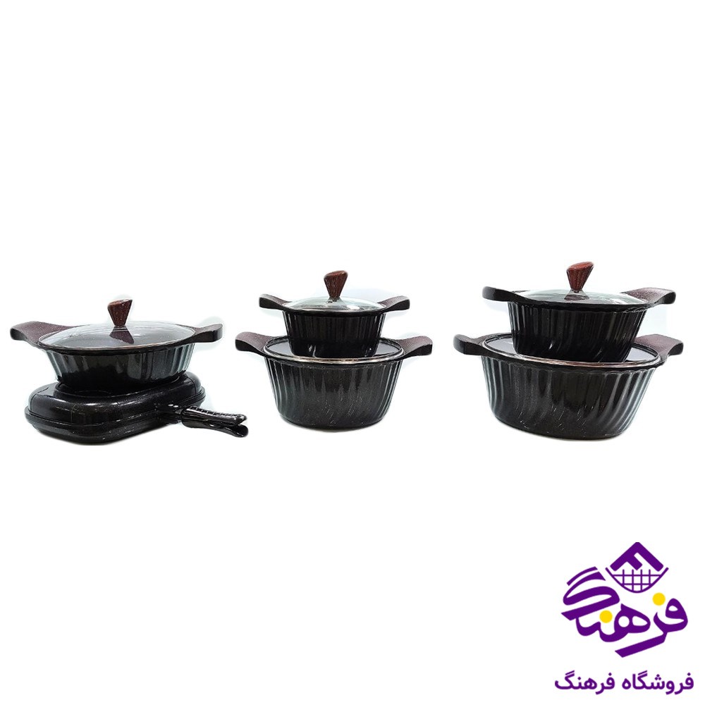سرویس قابلمه 12پارچه گرانیت MRS 410 - 400