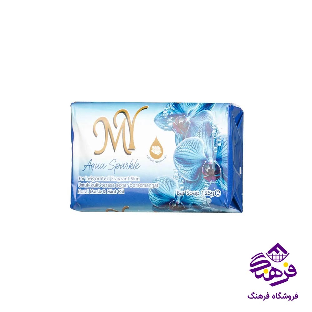 صابون ارایشی اکوا اسپارکل 125 گرمی مای 6092