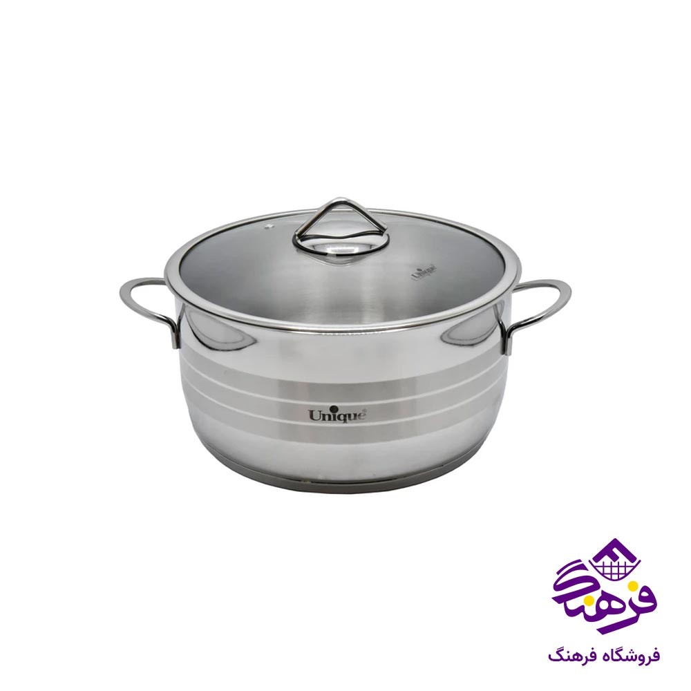 قابلمه استیل یونیک سایز 28 کد 9915A