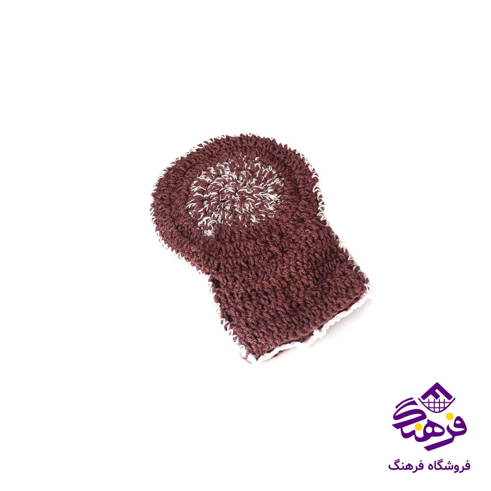 لیف بافتنی ماهی . هلال . ساده