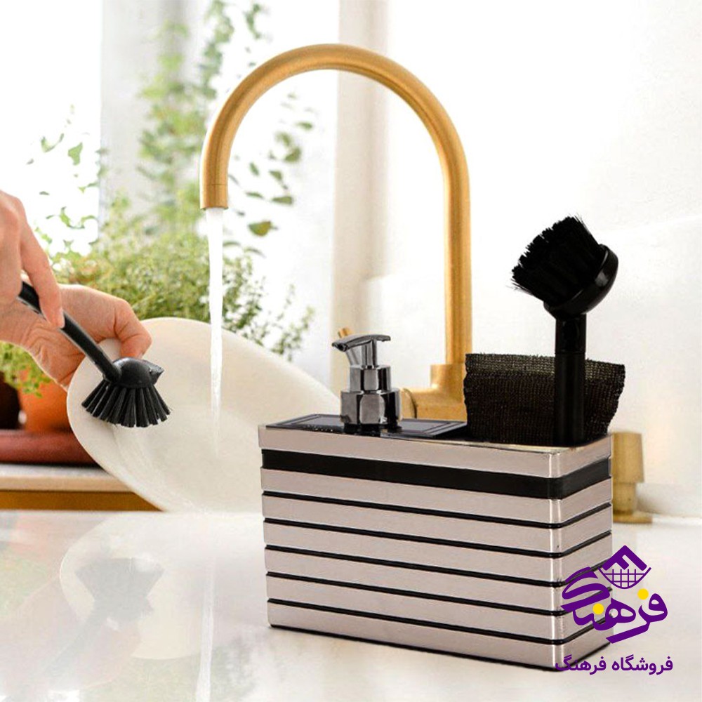 ست 3پارچه تایلندی 4گوش سیلور 6087