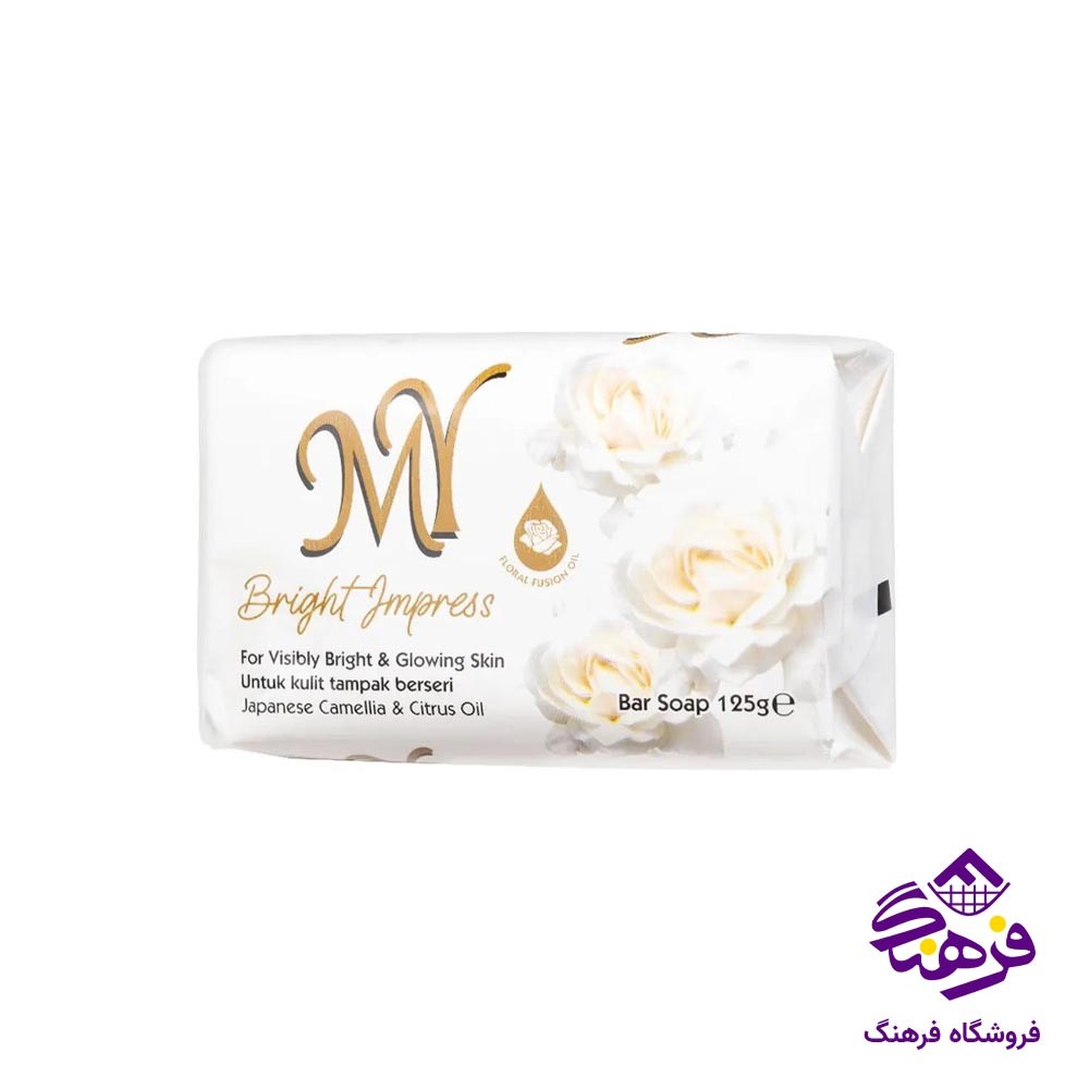 صابون ارایشی برایت ایمپرس 125 گرمی مای 6108