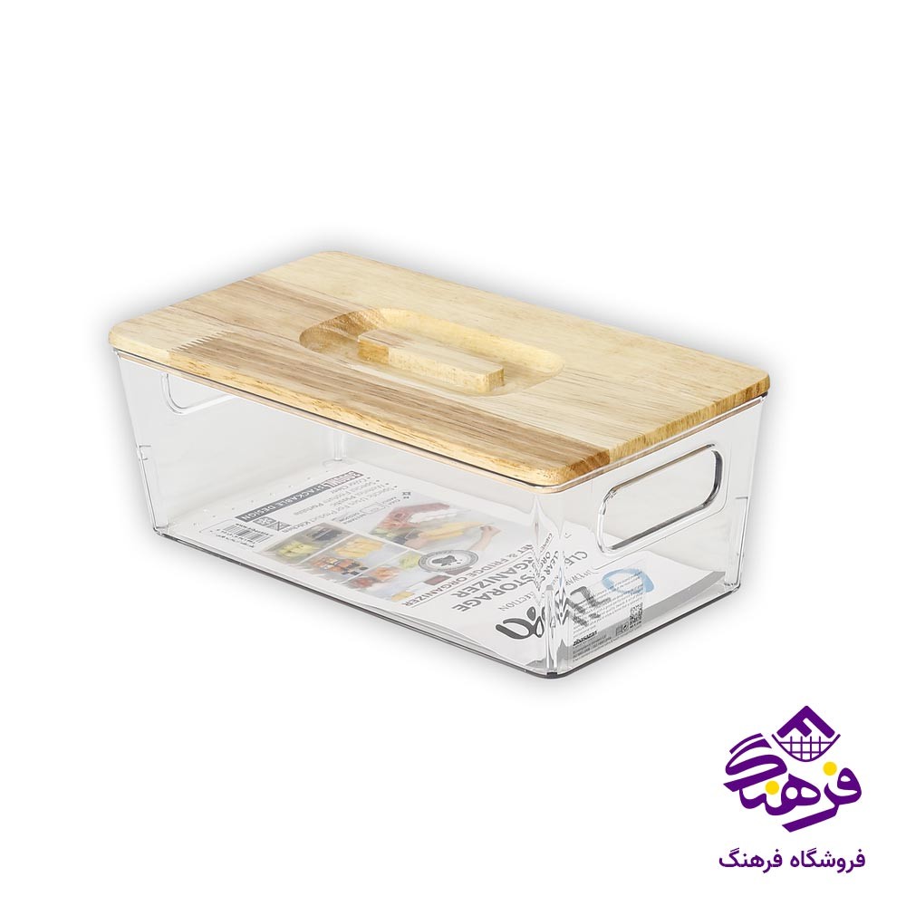 نظم دهنده زیباسازان مدل ادرینا درب چوبی 3 لیتری کد 37146