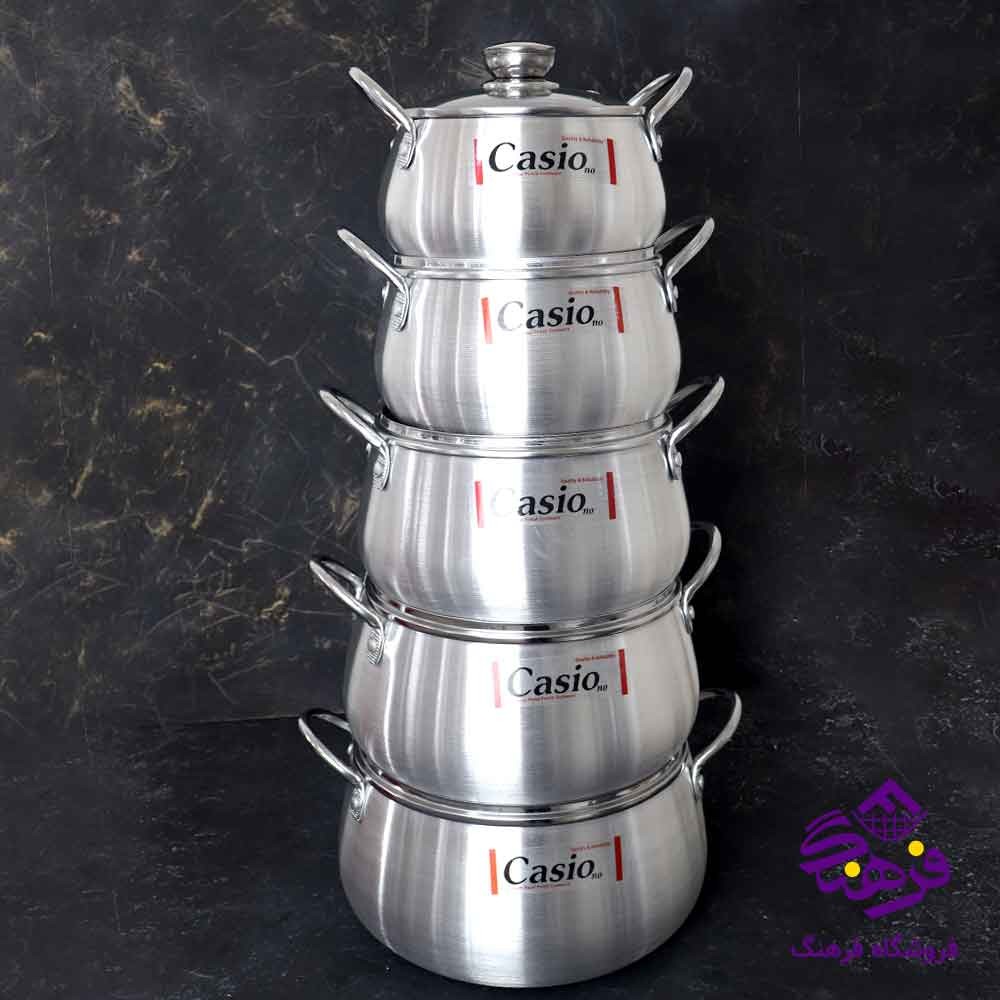 سرویس قابلمه 10پارچه الومینیوم کاسیو اراد