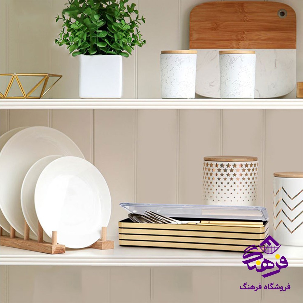 جاکارد و چنگال تایلندی گلد 6078
