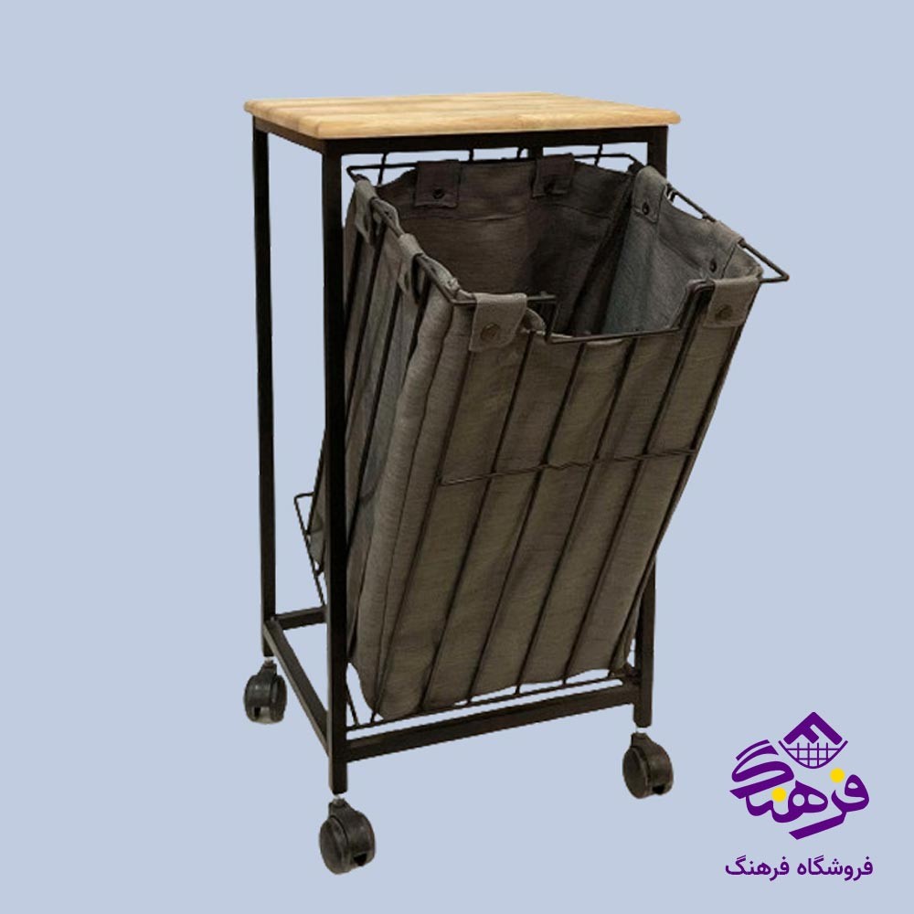 سبد رخت یونیک مدل چرخ دار کد 2935