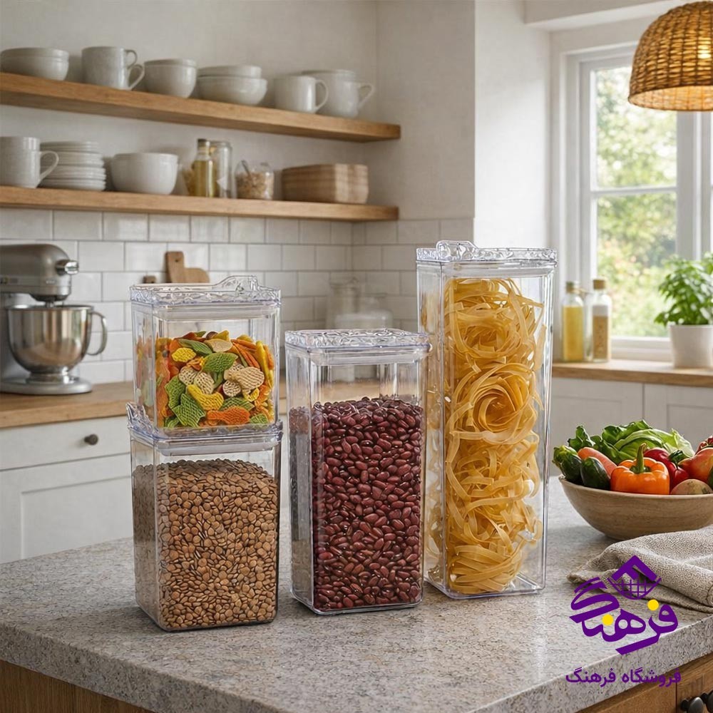 جاحبوباتی مربع هومکت مدل اراگل سایز 4 کد 3575