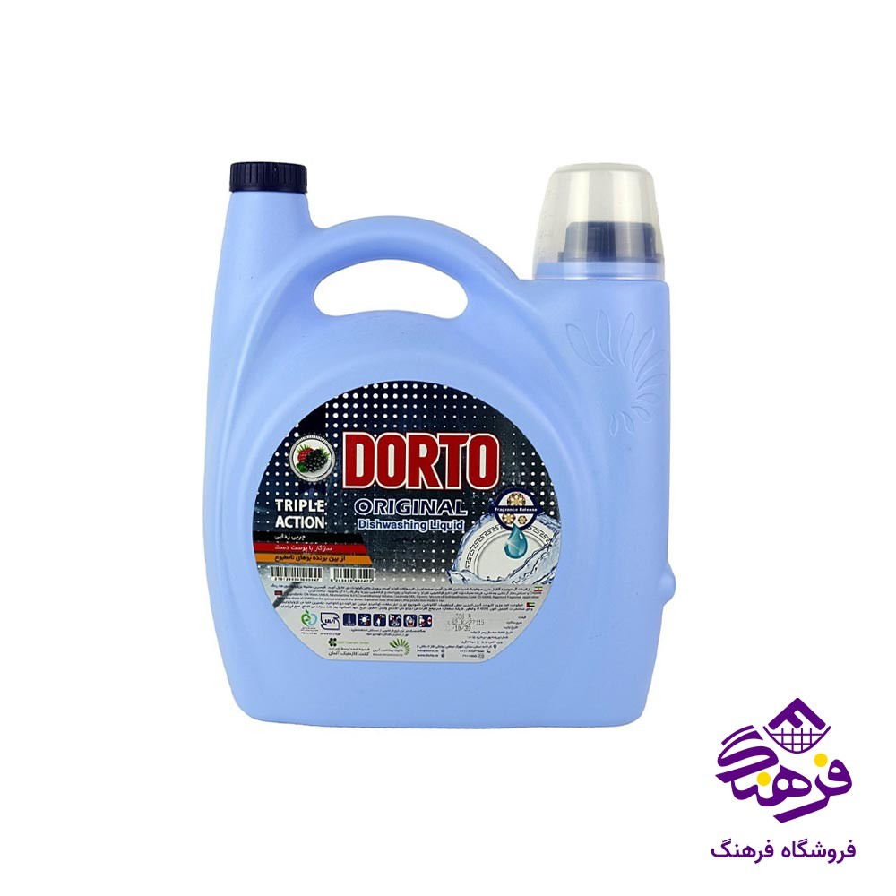 مایع ظرفشویی دورتو با رایحه شاتوت 3750 گرمی