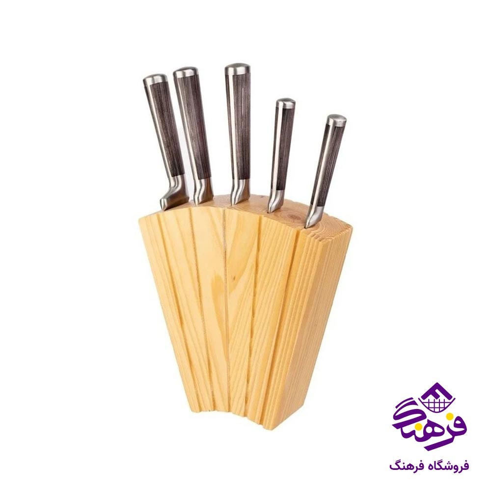 ست کارد و ساطور 6 پارچه برلینتون KWB 28
