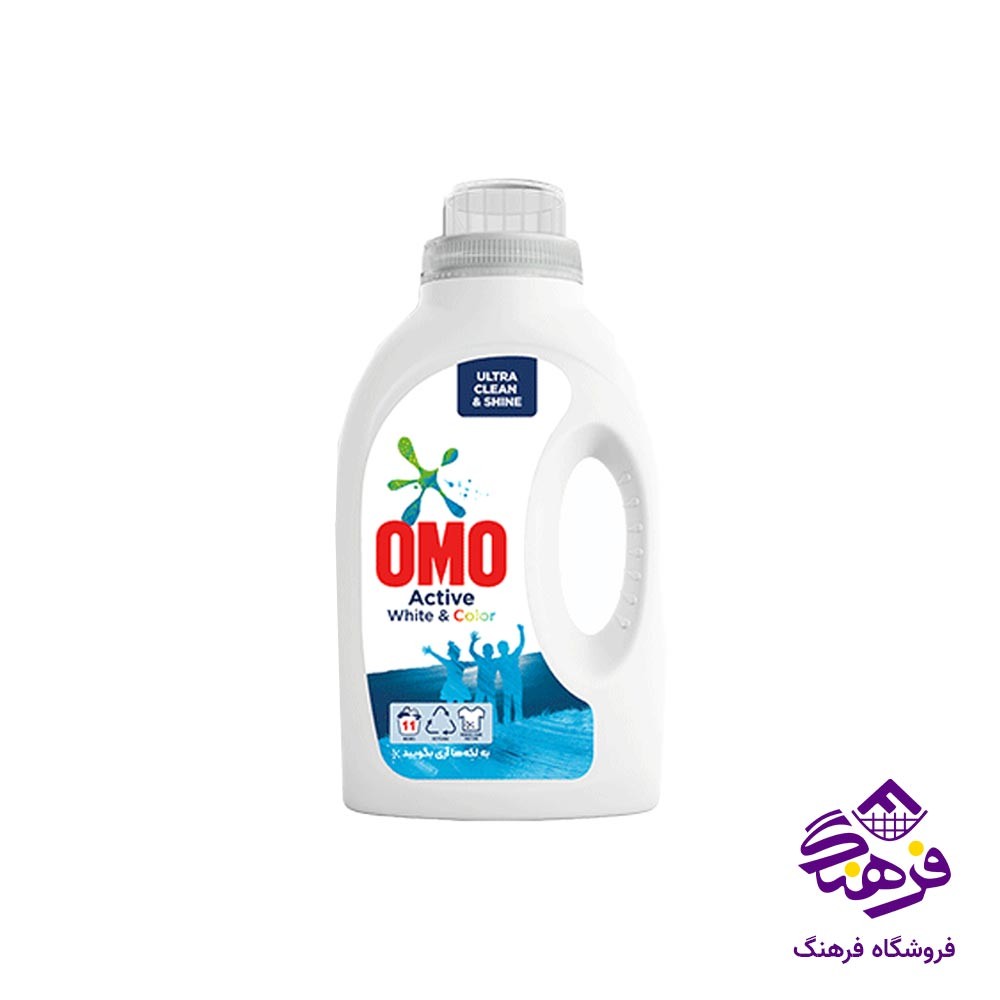 مایع لباسشویی امو مدل اکتیو 1100 گرمی
