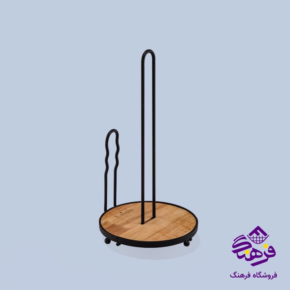 جادستمال کاغذی یونیک مدل ایستاده مشکی کد 2930