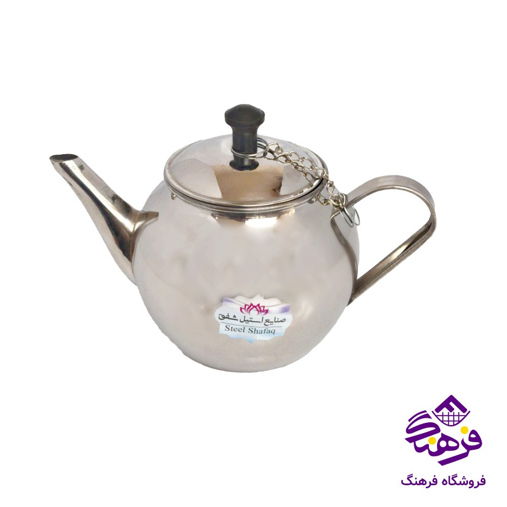 قوری استیل شفق خمره 1لیتر