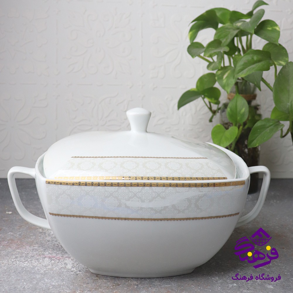 سوپ پارس 1806 طلایی مربع 8دک