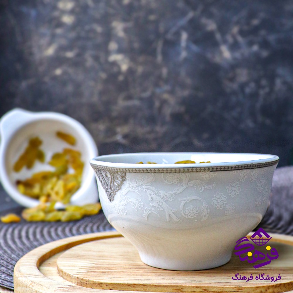 پیاله ترشی پارس 1806 طلایی گرد 03 12دک