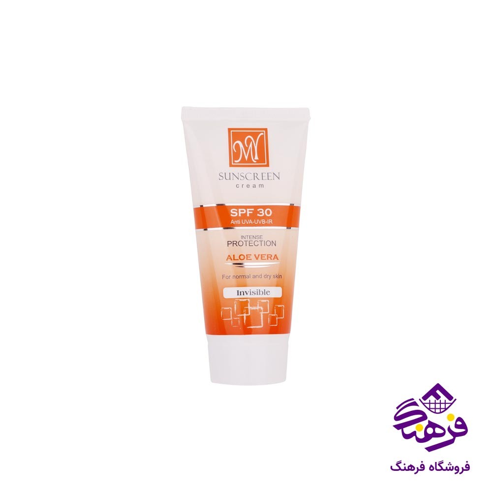 کرم ضد افتاب SPF30 بی رنگ 50 میل مای 0517