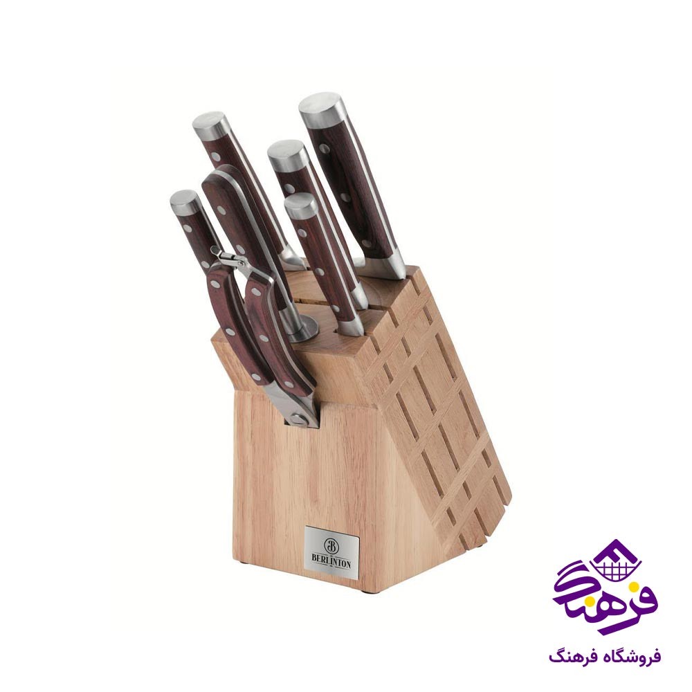 ست کارد و ساطور 8 پارچه برلينتون KWB 26