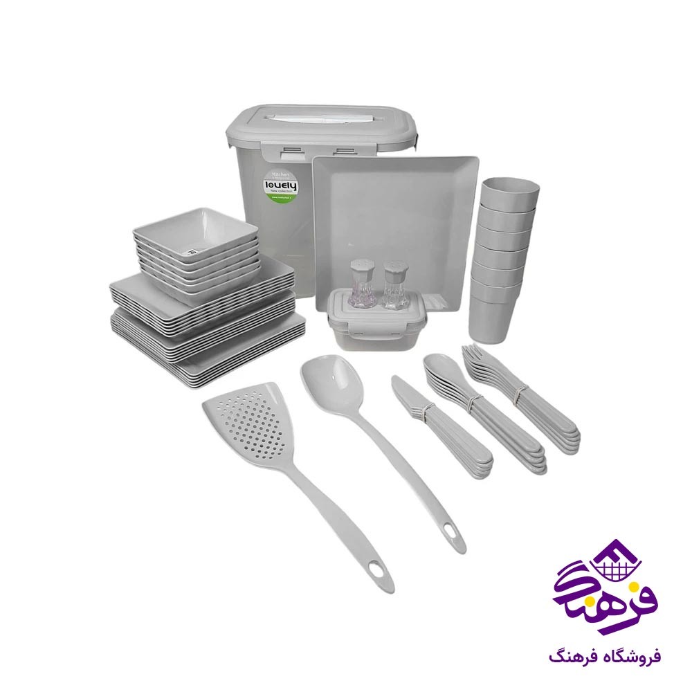 سرویس مسافرتی 58 پارچه لاولی 6 نفره