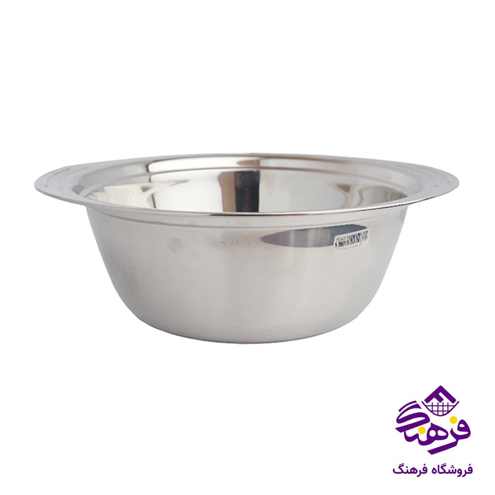 لگن بیضی استیل شوالیه سایز 31