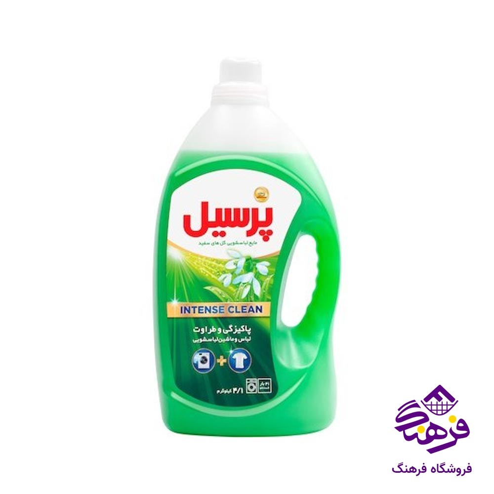 مایع ماشین لباسشویی پرسیل با رایحه گل های سفید 4100 گرمی 