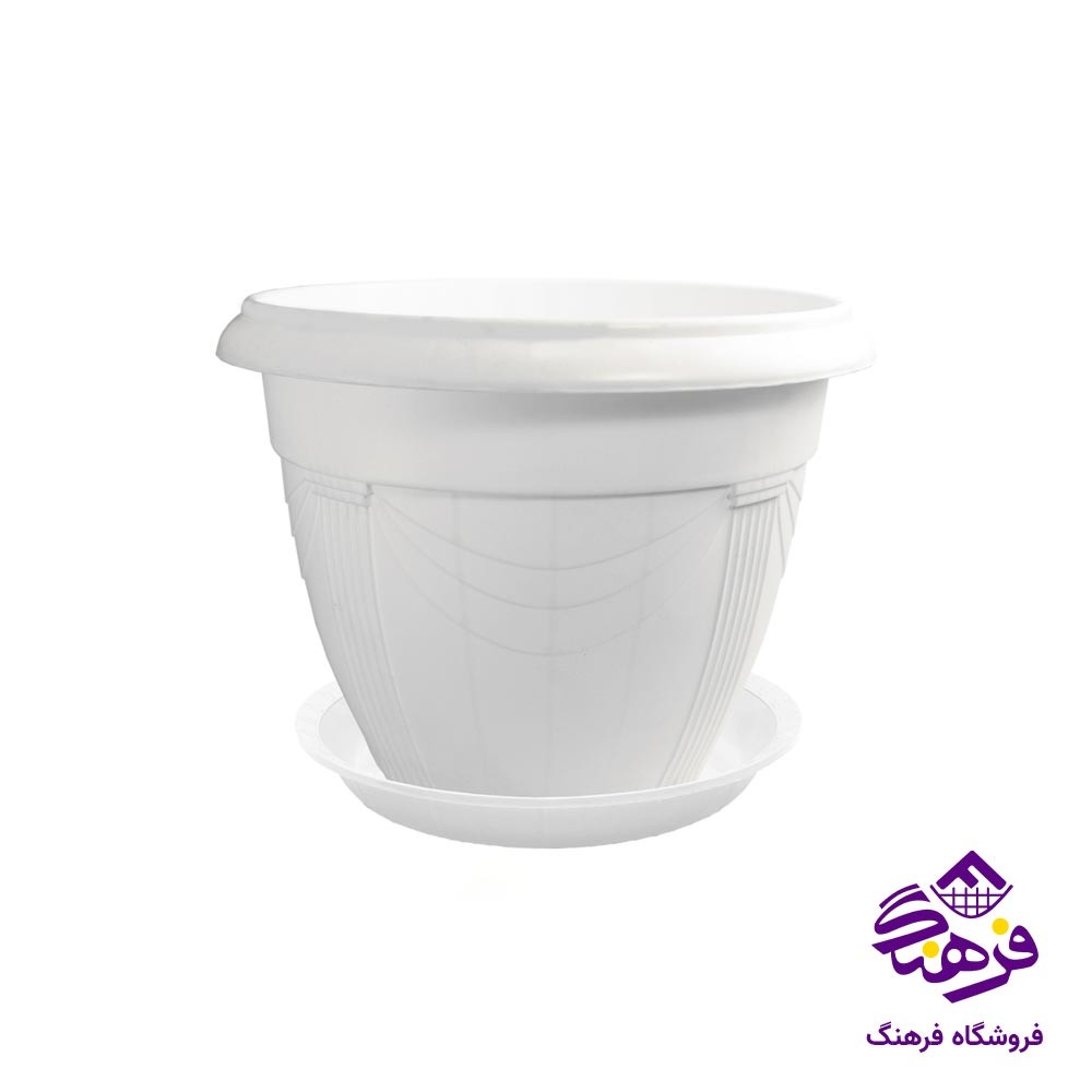 گلدان با زیر اشکان مدل گلرو 10 کد 5570028
