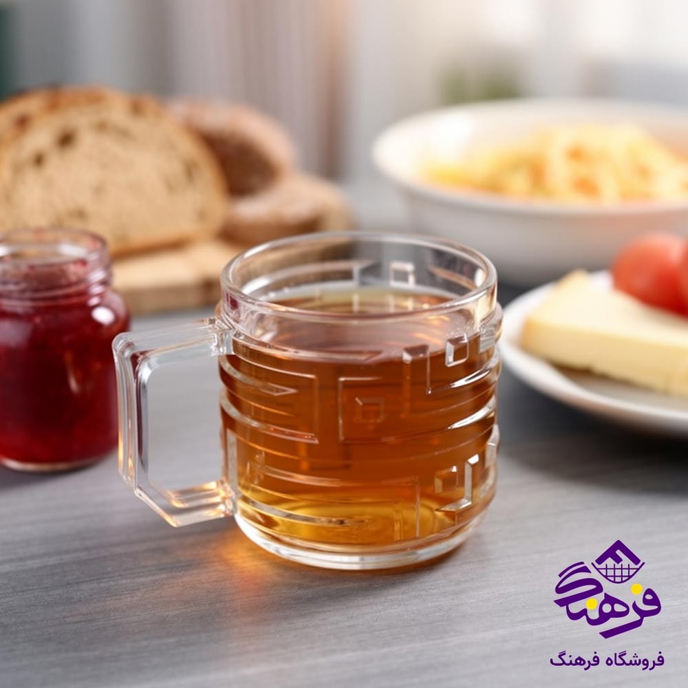  نیم لیوان نوری تازه مدل میز