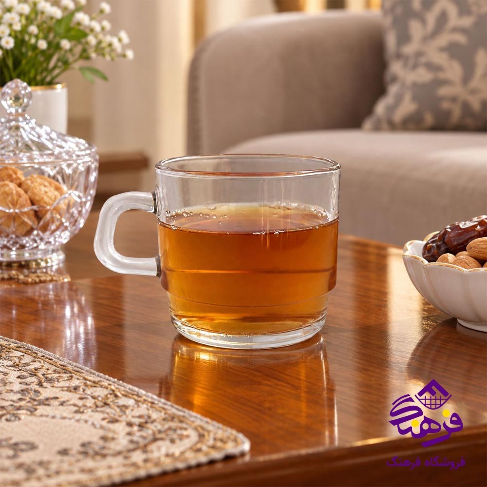 نیم لیوان گمین مدل سزار شیرینگ 817 (6 عددی)