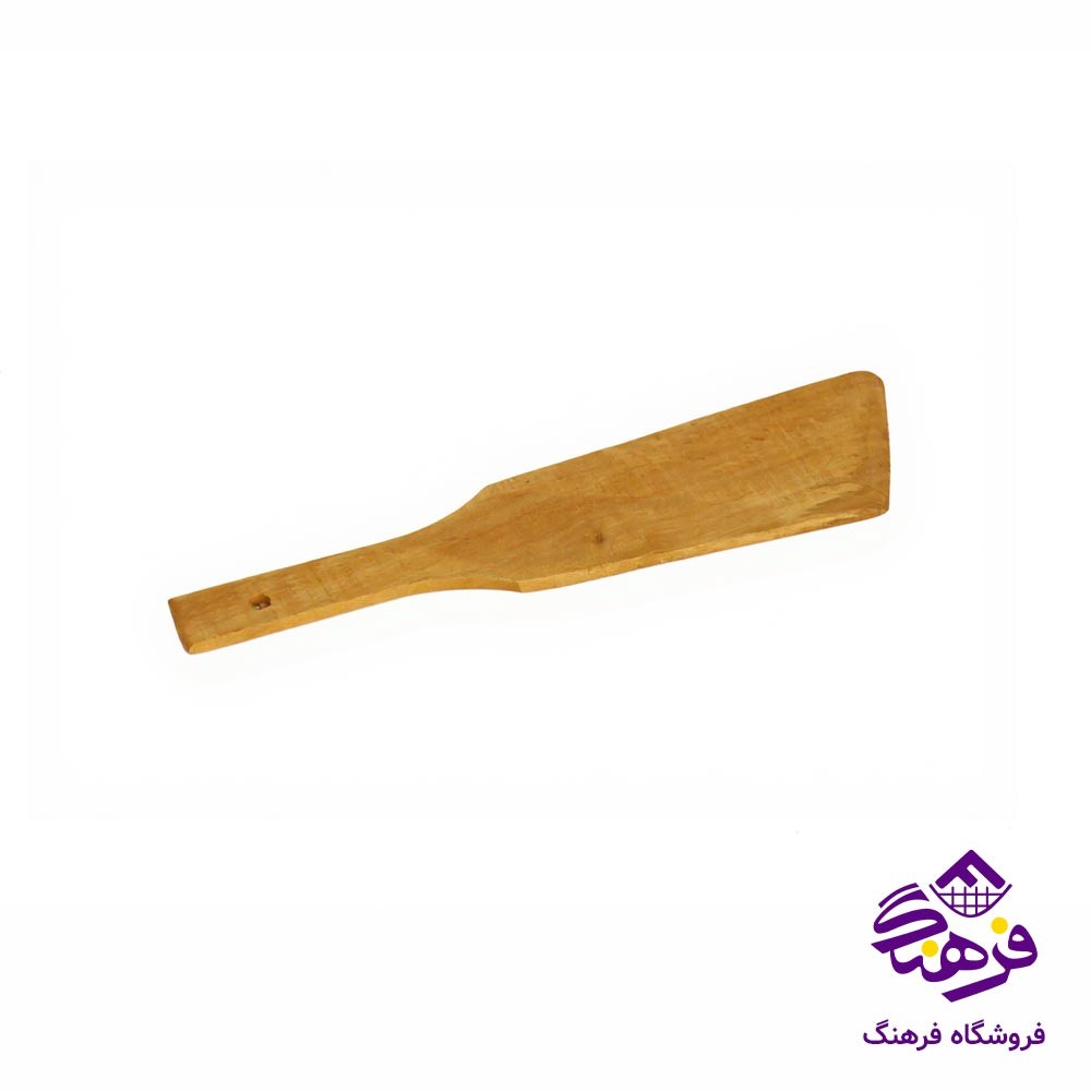 قاشق چوبي دسته سراميک