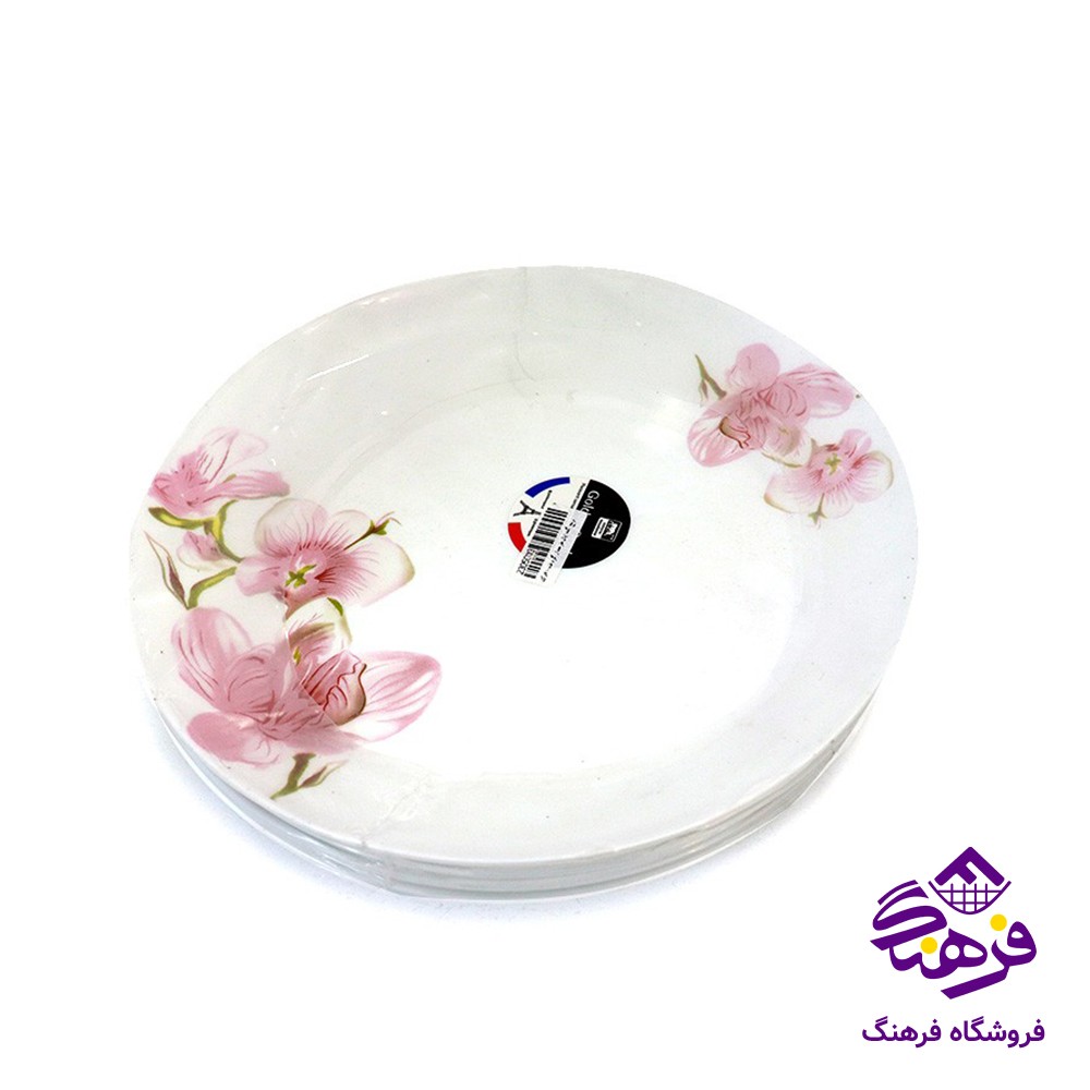 برنج گلدن اپال طرحدار گرد (6دک)