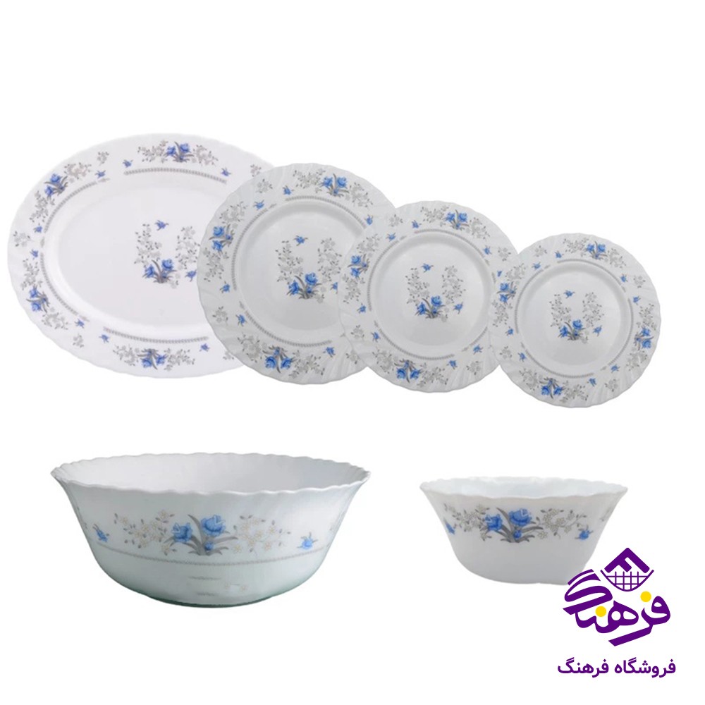 سرویس گلدن اپال 26پارچه کنگره رمانتیک ابی