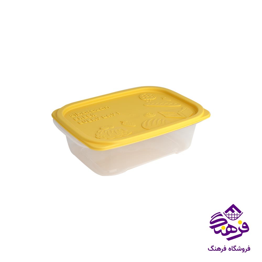 ست ظرف فریزری 1100 میلی لیتر زیباسازان مدل کروسان 35240 (3 عددی)