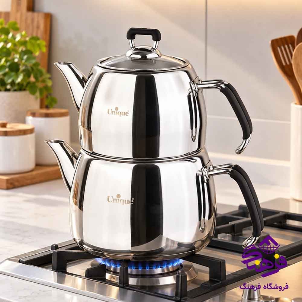 کتری قوری دسته سیلیکونی ترک یونیک 7511