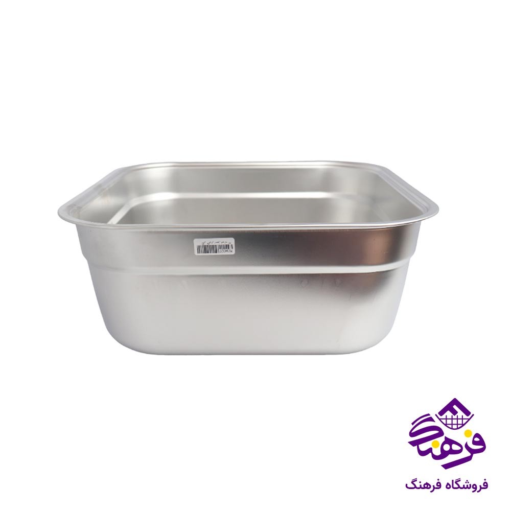 لگن 4 گوش استیل شوالیه سایز 32