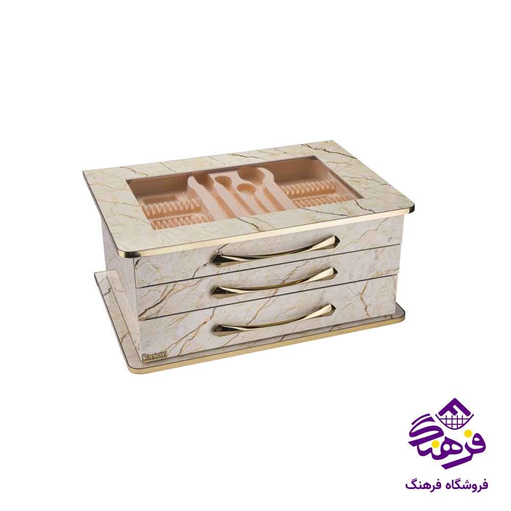 کنسول رومیزی قاشق و چنگال رویال جگری شاینیکس 2005