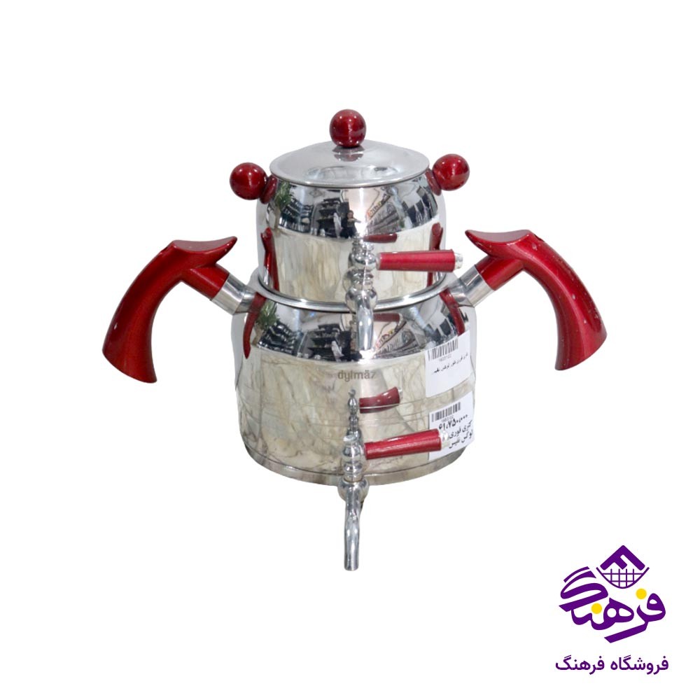 کتری قوری نفیس رولکس استیل 3018